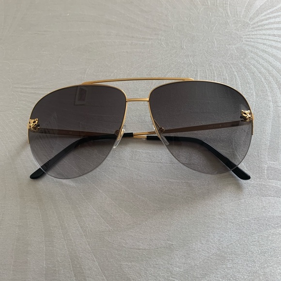 Cartier sunglasses panther head black - Picture 2 of 14